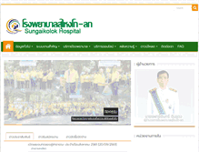 Tablet Screenshot of kolokhospital.com